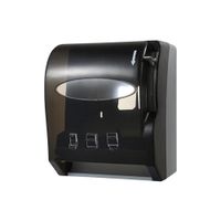 Dispensador de Papel Toalla con Palanca Negro