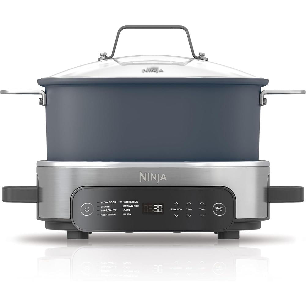 Ninja MC1101 Foodi Cooker Pro 8 en 1, 6.5 qt / 6.2 L | Azul medianoche