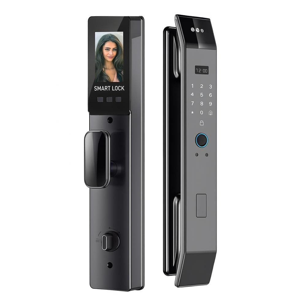 Cerradura Inteligente Exterior 6 en 1 con Huella, Reconocimiento Facial y más