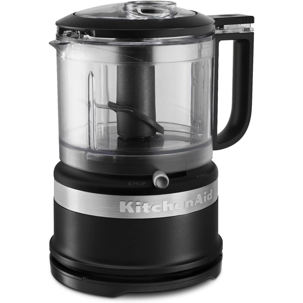 KitchenAid KFC3516BM, picadora de alimentos 3.5 qt / 3.3 L | Negro mate