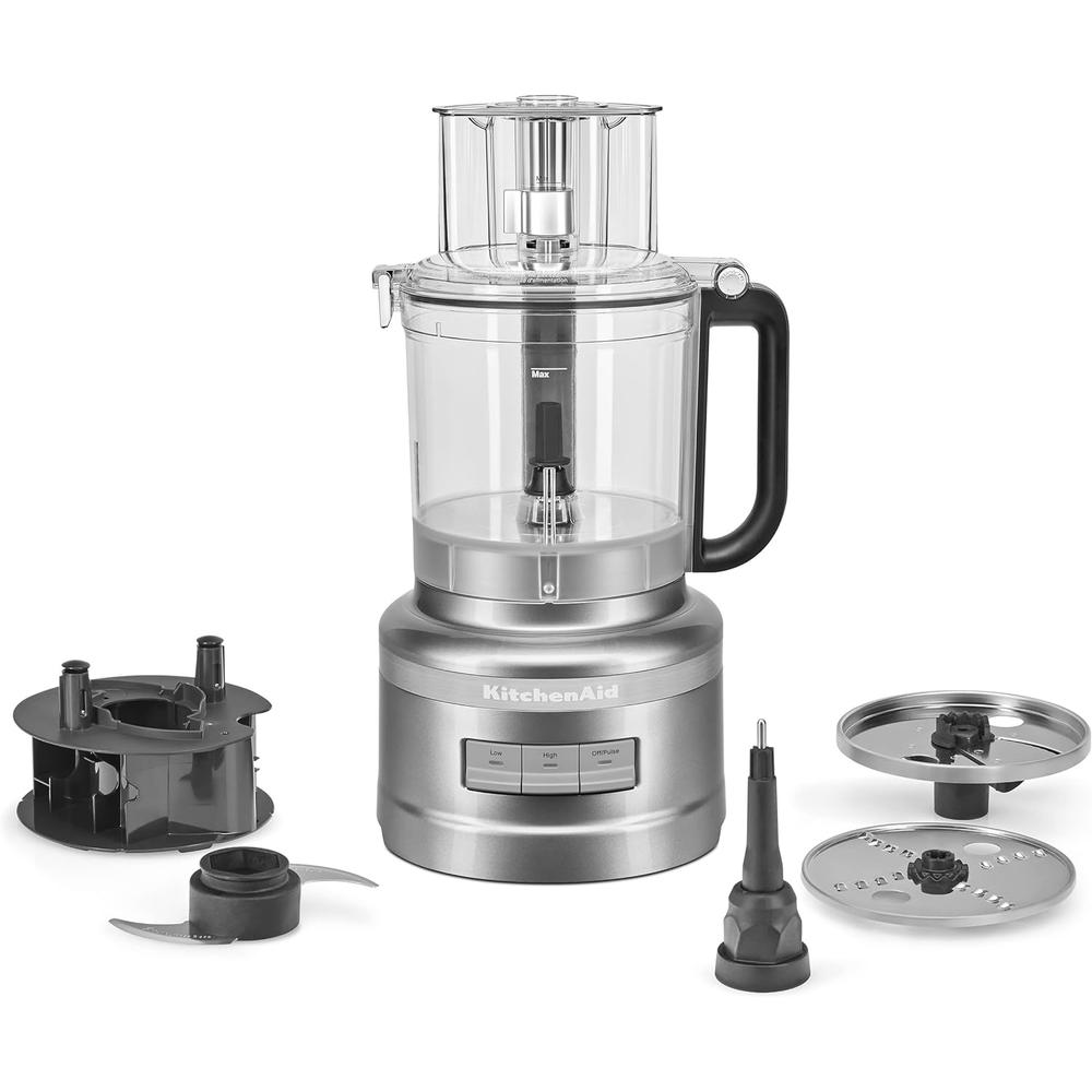 KitchenAid KFP1318, procesador de alimentos 13 qt / 12.3 L | Contour Silver