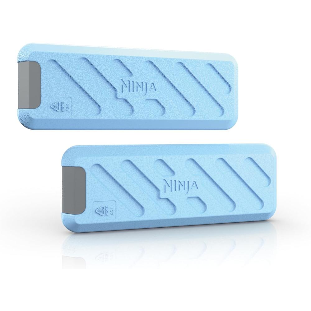 Ninja paquetes de hielo Frostvault 1 lb, reutilizables y reciclables | Azul