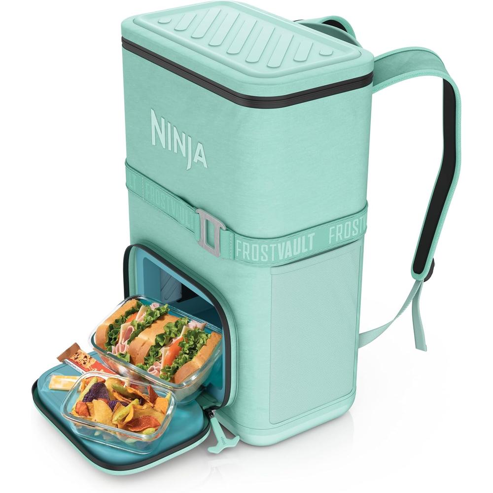 Ninja mochila térmica Frostvault Go Can, 24 qt / 22,7 L | Agua