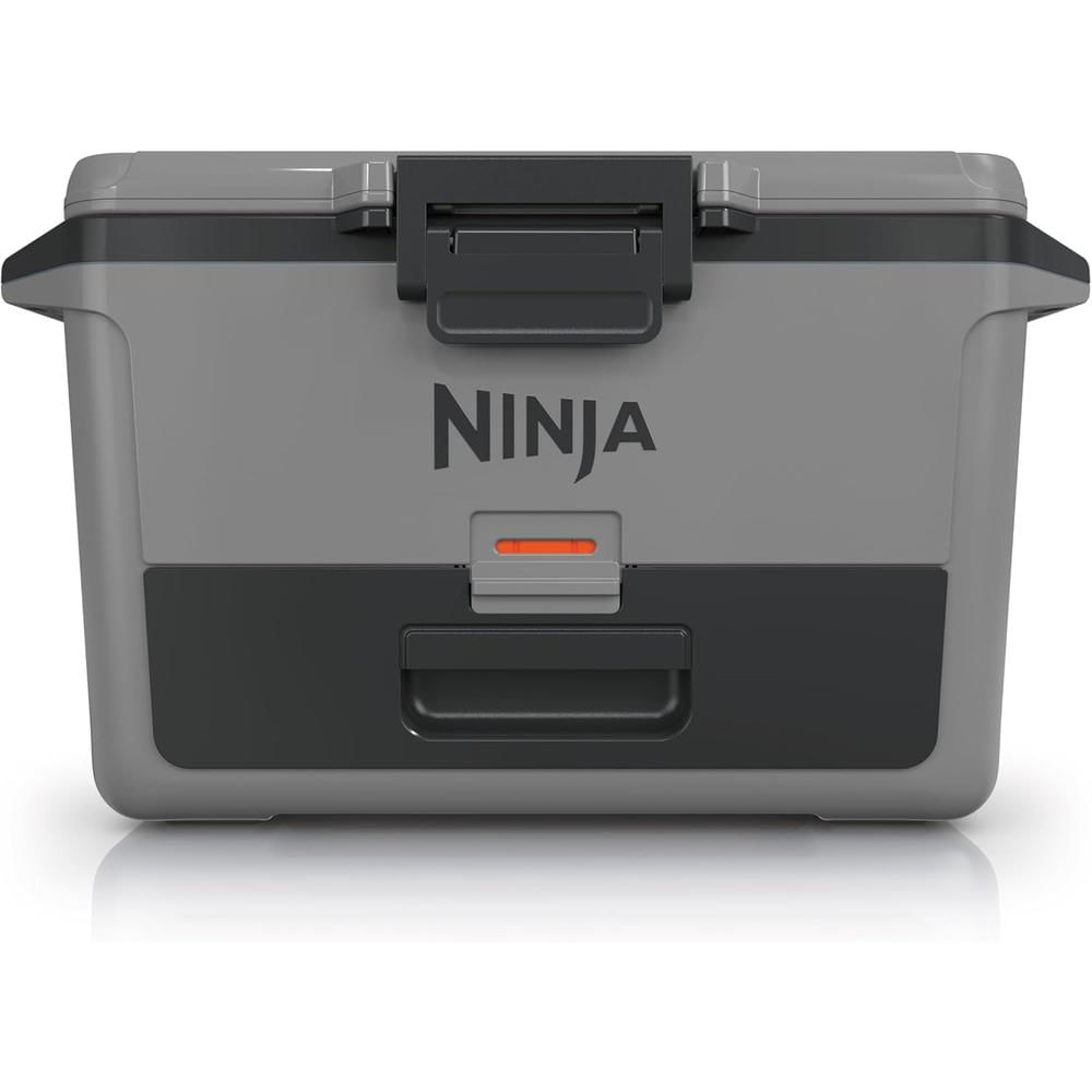 Ninja enfriador duro FB151GY Frostvault con cajón seco, alta resistencia, 50 qt / 47,3 L | Gris