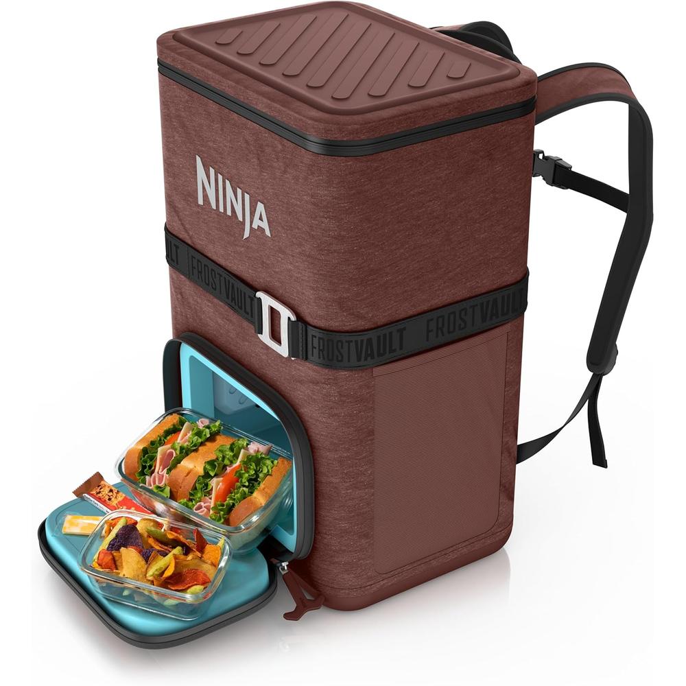 Ninja mochila térmica Frostvault Go Can, 36 qt / 34,1 L | Rojo
