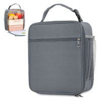Lonchera Térmica Impermeable con Asa Plomo B79