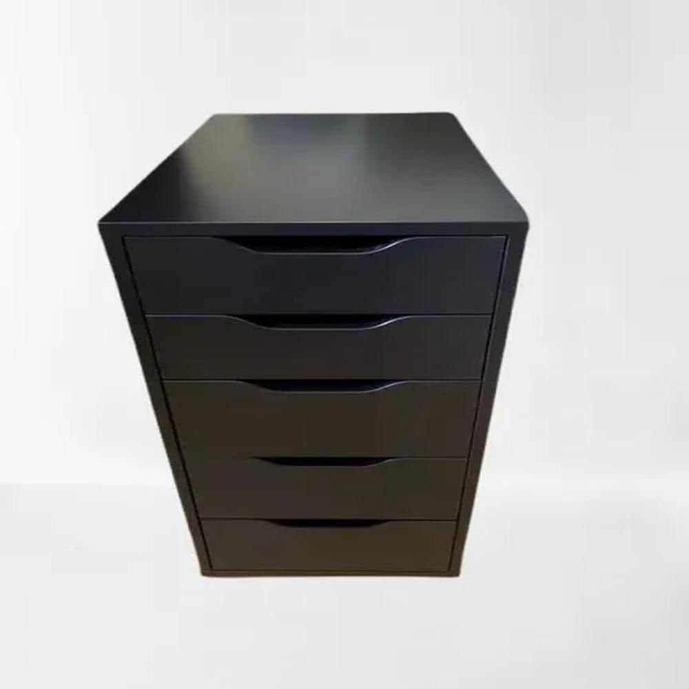 Cajonera vintage melamina Negro