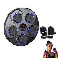 Máquina de Boxeo Musical Dama Luces LED Tablero Incluyen Guantes de regalo