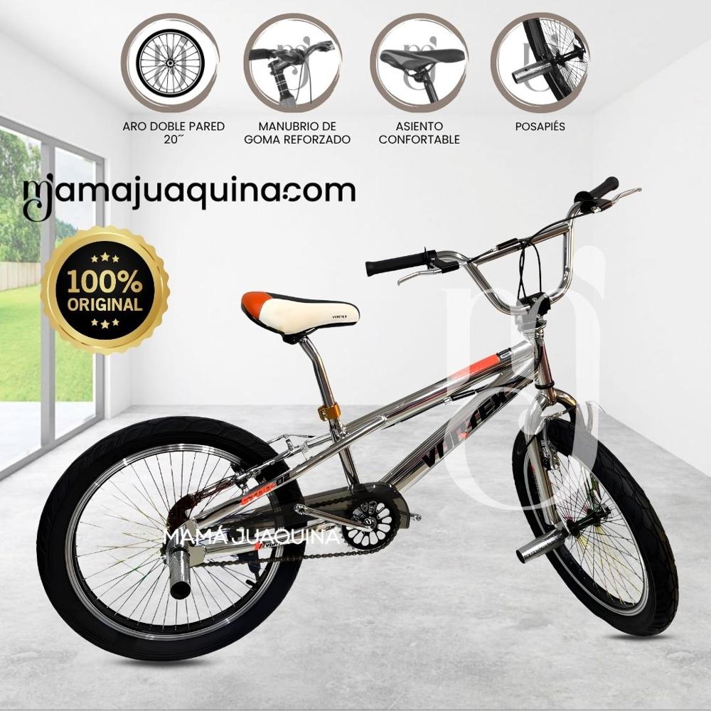 Bicicleta Deportiva BMX Aro 20 FAST GLOW Gray