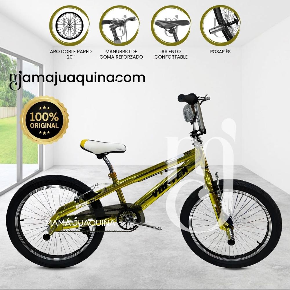Bicicleta Deportiva BMX Aro 20 FAST GLOW Golden