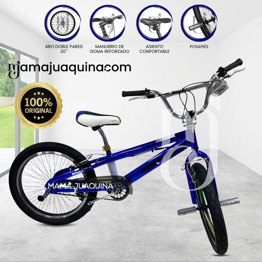 Bicicleta Deportiva BMX Aro 20 FAST GLOW Blue