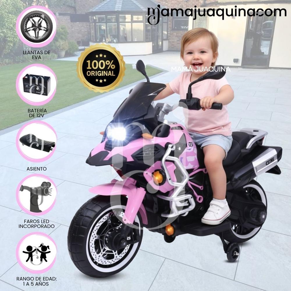 Moto a Batería Musical RANGER GS Con Bluetooth Pink