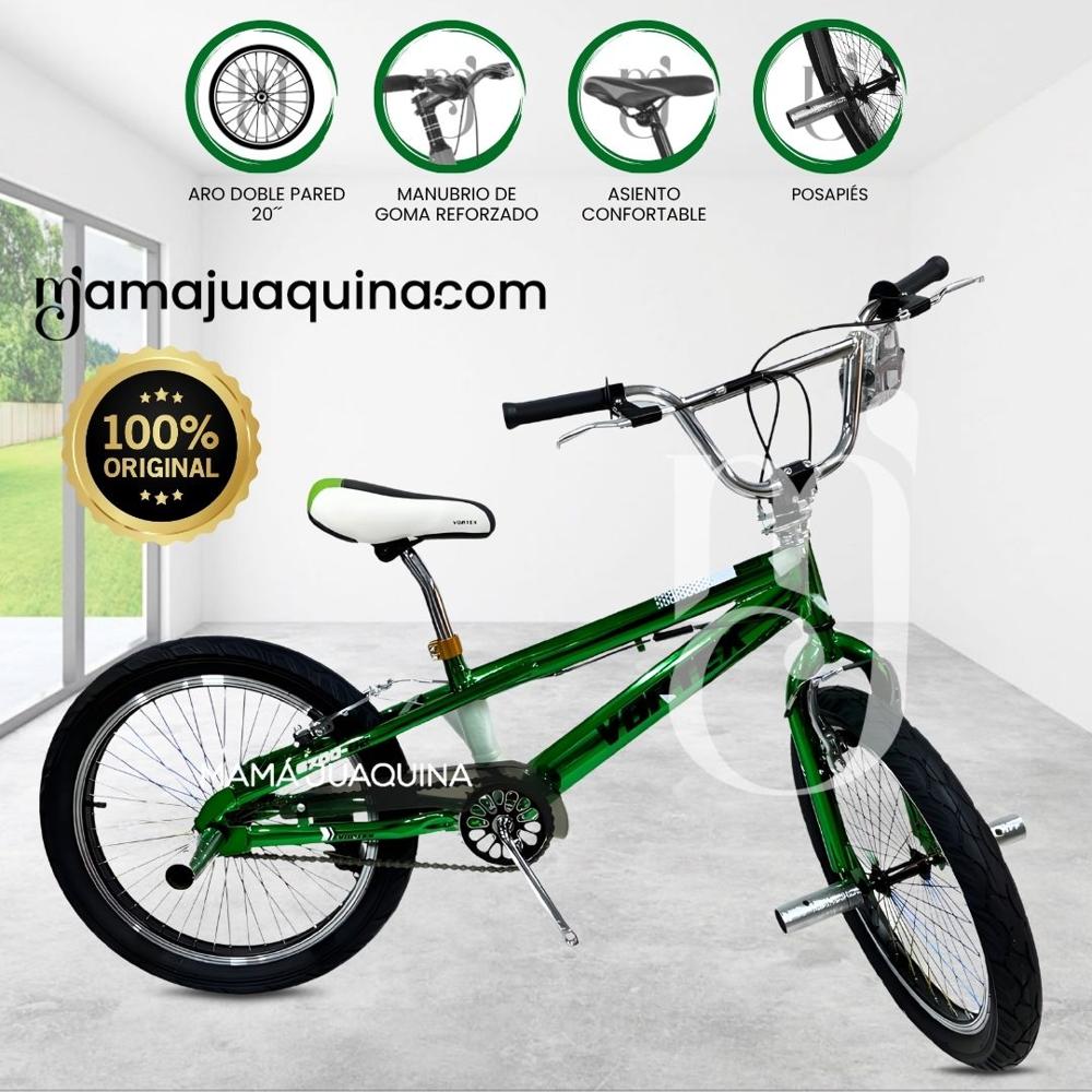 Bicicleta Deportiva BMX Aro 20 FAST GLOW GreeN