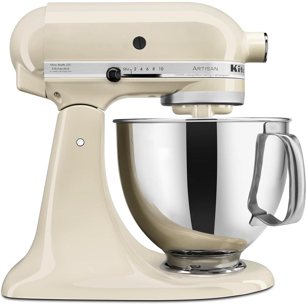 KitchenAid Artisan, batidora de pie 5 qt / 4.7 L con protector | Almendra