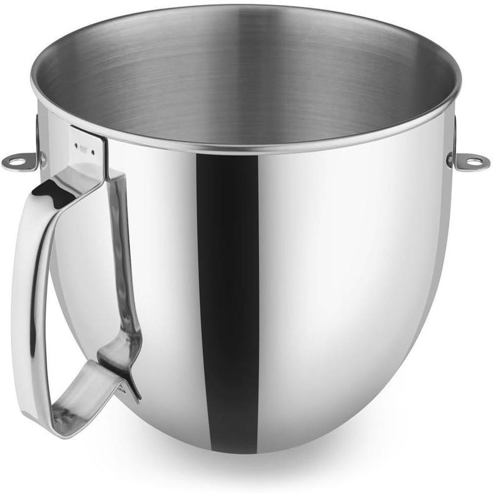KitchenAid KA7QBOWL, tazón de acero inoxidable 7 qt / 6.6 L con asa