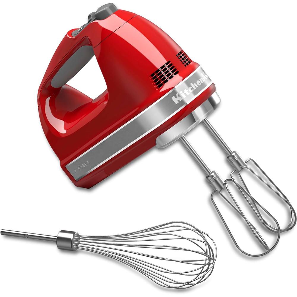 KitchenAid KHM7210, batidora de mano 7 velocidades | Rojo imperio