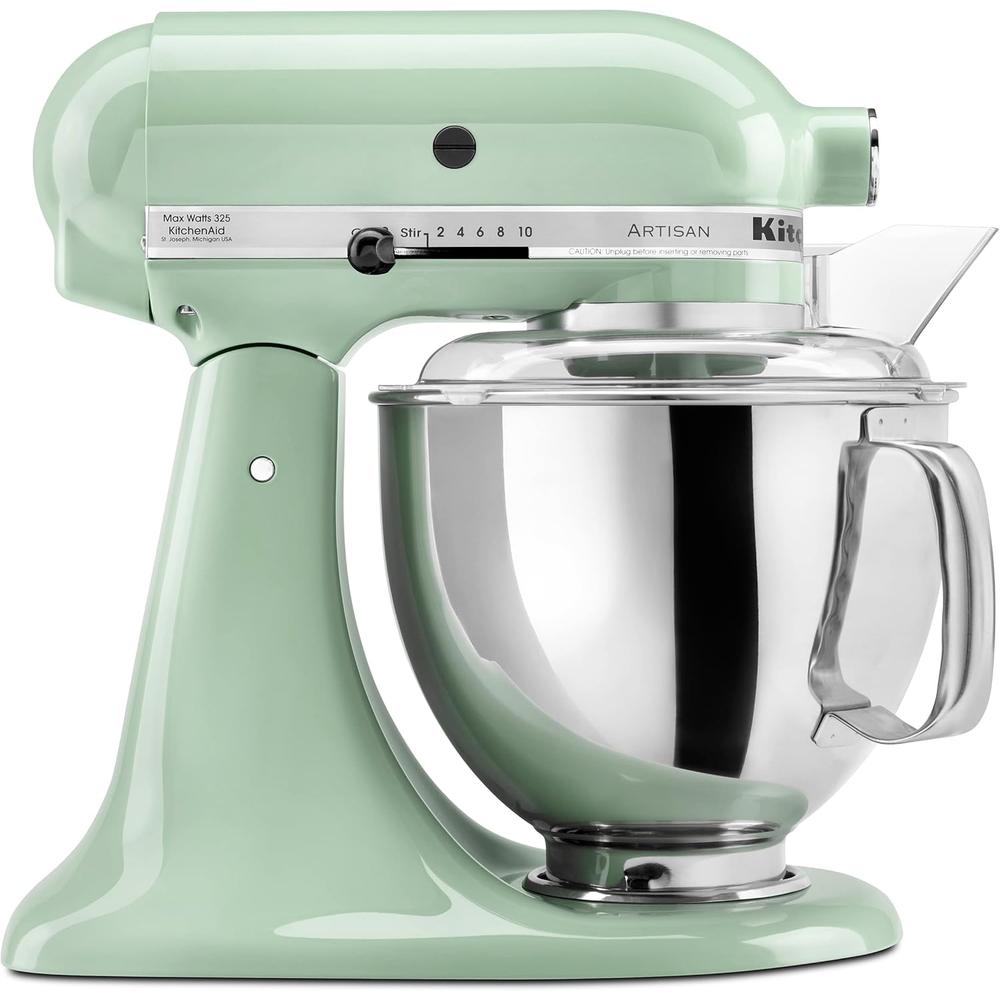KitchenAid Artisan, batidora de pie 5 qt / 4.7 L con protector | Pistacho