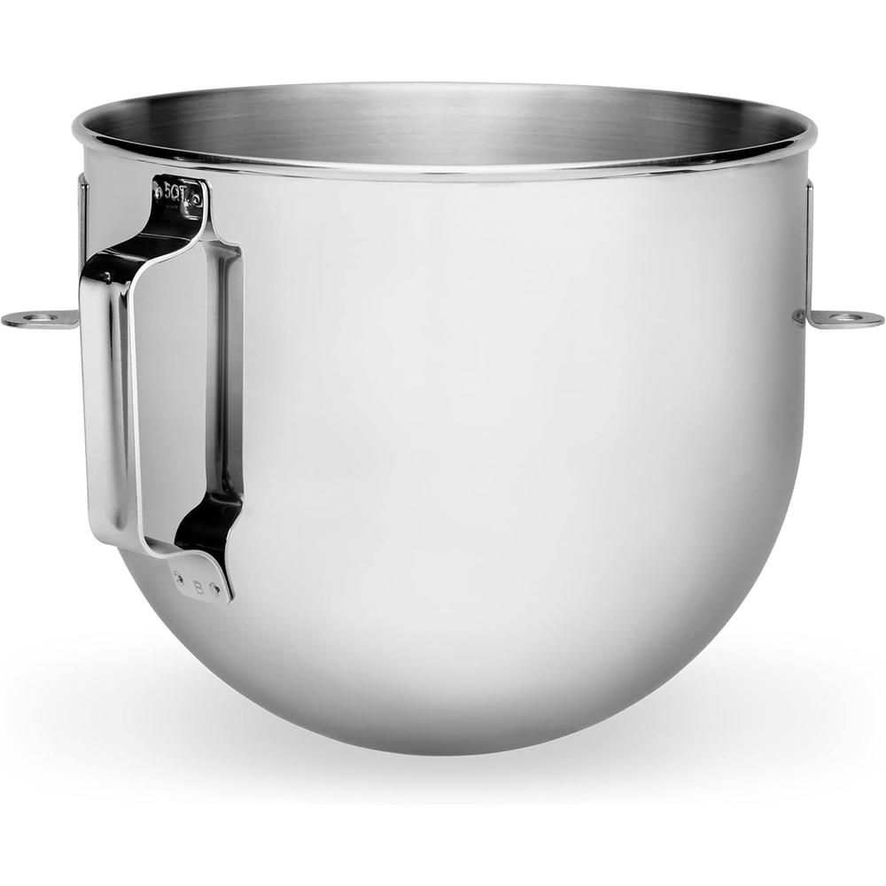 KitchenAid K5ASB, tazón elevable de acero inoxidable 5 qt / 4.7 L con asa