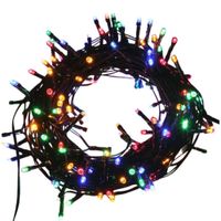 LUCES MULTICOLOR NAVIDAD 10 METROS 100 FOCOS