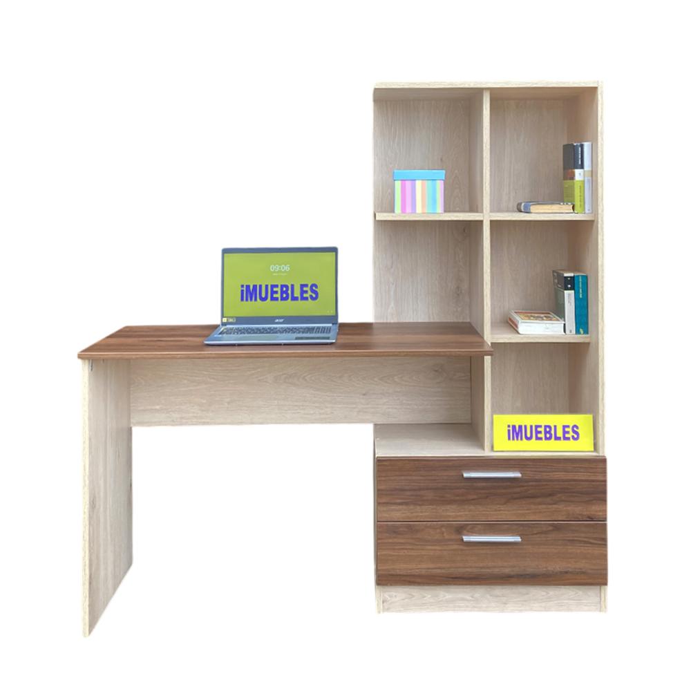 Escritorio con Estante Color Damasco - Catania