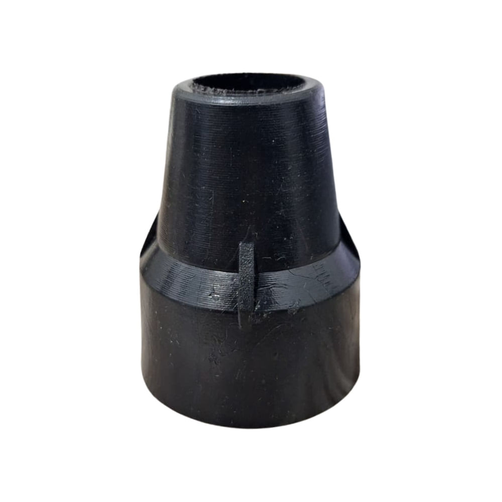 Regaton de Goma Negro Antideslizante 20 mm Pata para Baston Muleta Andador Silla y mas
