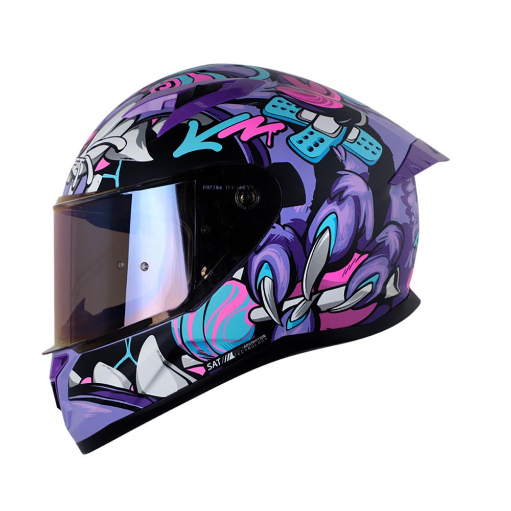 CASCO  SHAFT 522SP TIGUERAZO MORADO M