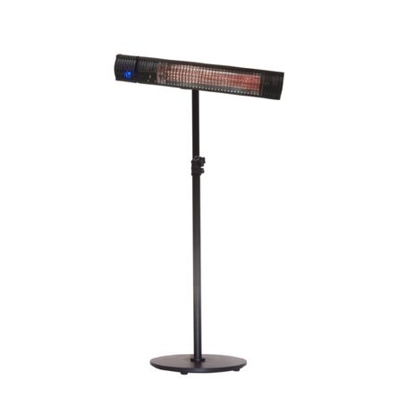 SET Calefactor de exteriores LarBis COMFORTalu y parante POLEbase black Soporte a Piso SET Calefactor de exteriores LarBis COMFORTalu y parante POLEbase black Soporte a Piso