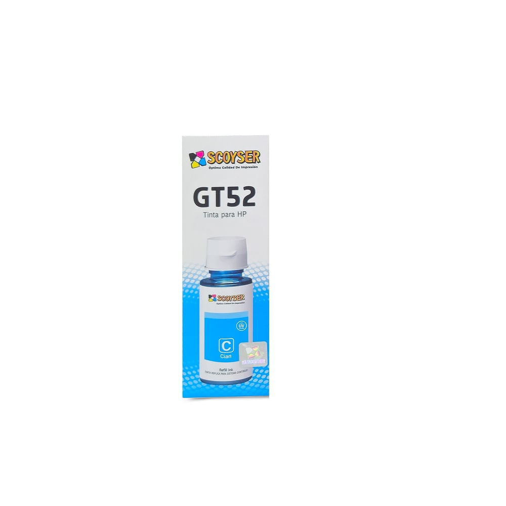 Tinta Original Scoyser Gt52 Cyan Tinta Original Scoyser Gt52 Cyan