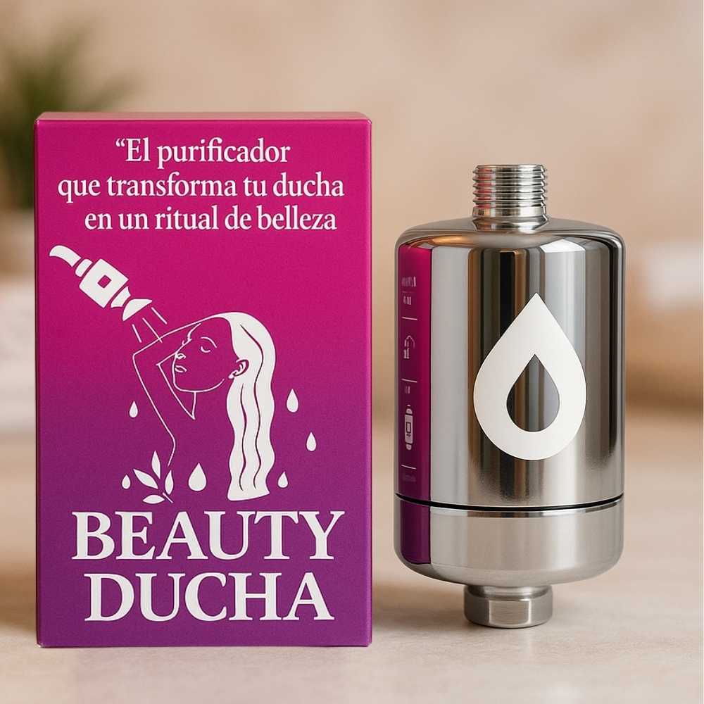 Filtro Purificador Beauty Ducha Iguazú agua sin cloro ahorro de agua y cuidado de la piel