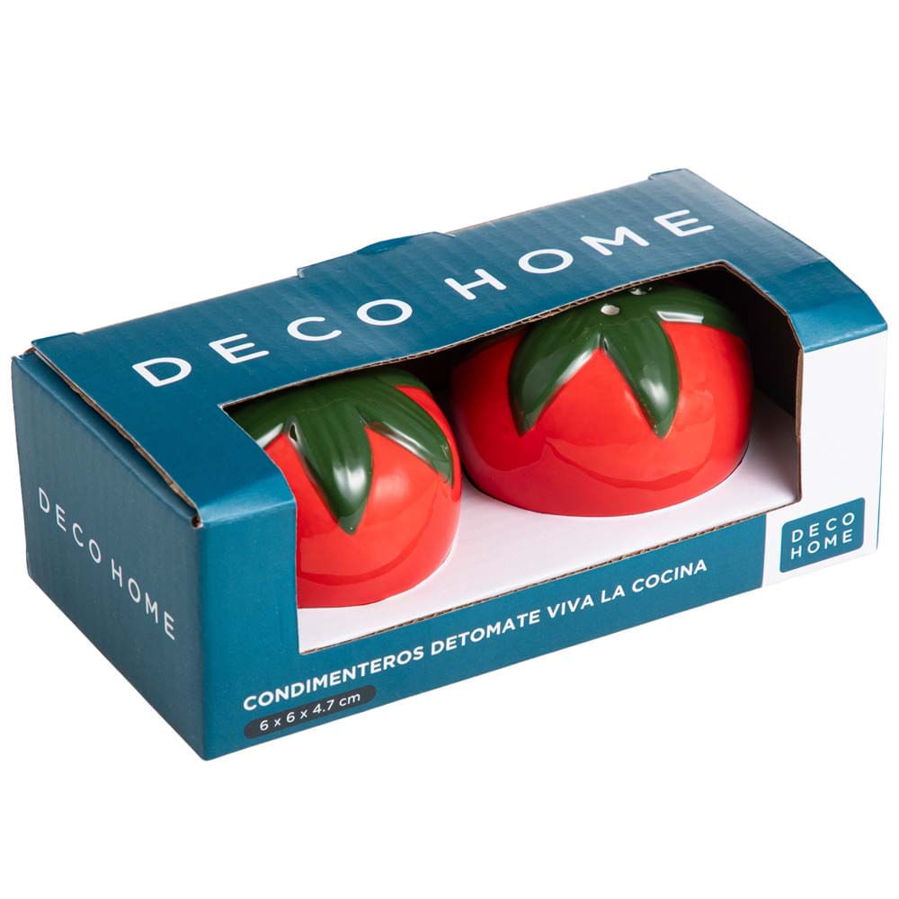 Condimentero DECO HOME Tomate Viva La Cocin