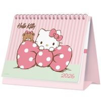 Calendario 2026 escritorio Hello Kitty DGNOTTAS