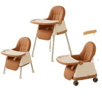 Silla de Comer / Carrito Multifuncional Marron