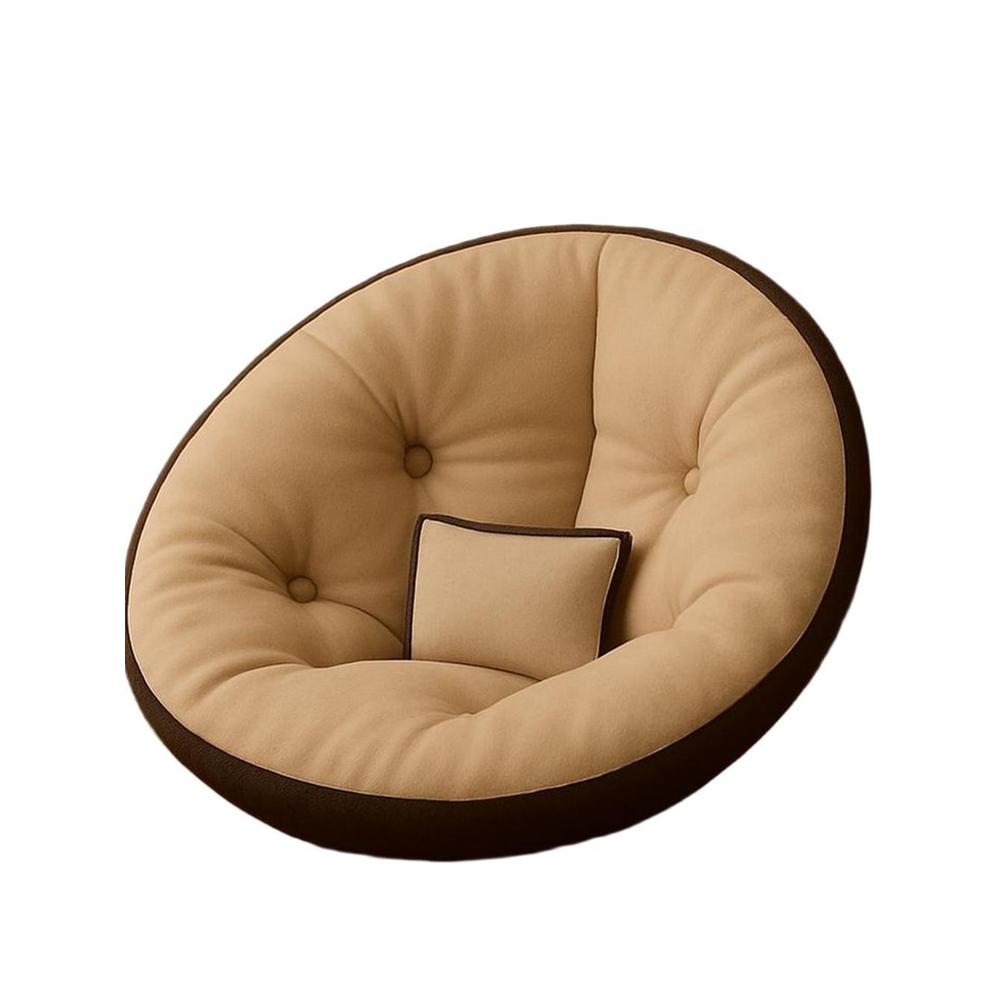 Futón Tipo Gota Estilo Japones Marron