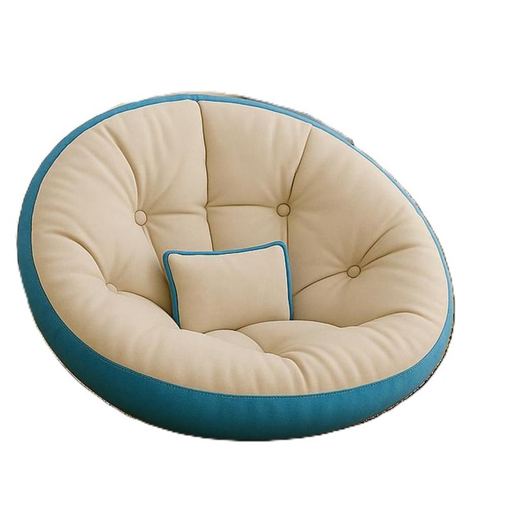 Futón Tipo Gota Estilo Japones Azul