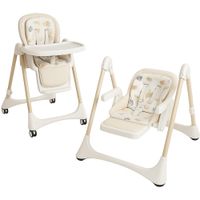 Silla de Comer / Mecedora Multifuncional Beige