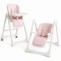 Silla de Comer / Mecedora Multifuncional Rosado