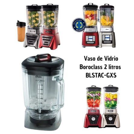 Vaso de Vidrio 2L para Licuadoras Xpert BLSTAC-GXS