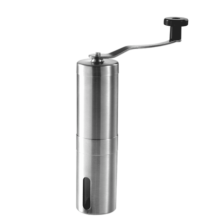 Molinillo de café de acero y cono de ceramica Wallace Molinillo de café de acero y cono de ceramica Wallace