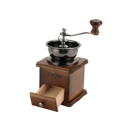 Molinillo de cafe vintage con cono de ceramica Wallace Molinillo de cafe vintage con cono de ceramica Wallace