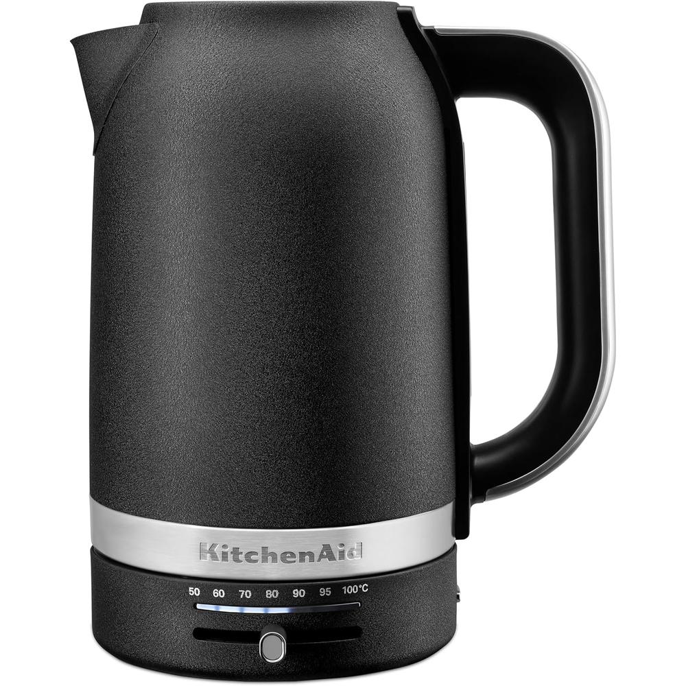 KitchenAid, hervidor eléctrico 1.7 L con control de temperatura | Negro