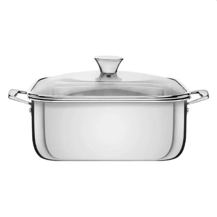 OLLA CUADRADA 26 CM TRIX 7.3LT  - TRAMONTINA