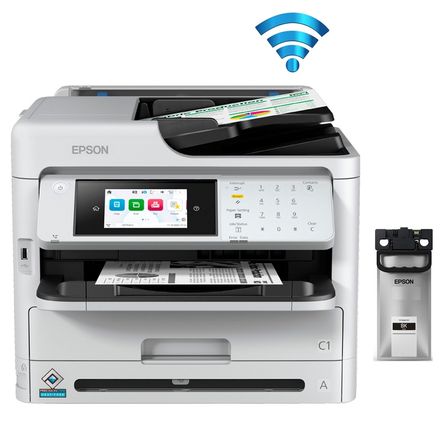 Impresora Epson WF-M5899 Monocromatica Imprime Escanea Copia Fax Lan WiFi Impresora Epson WF-M5899 Imprime Escanea Copia Fax Lan WiFi