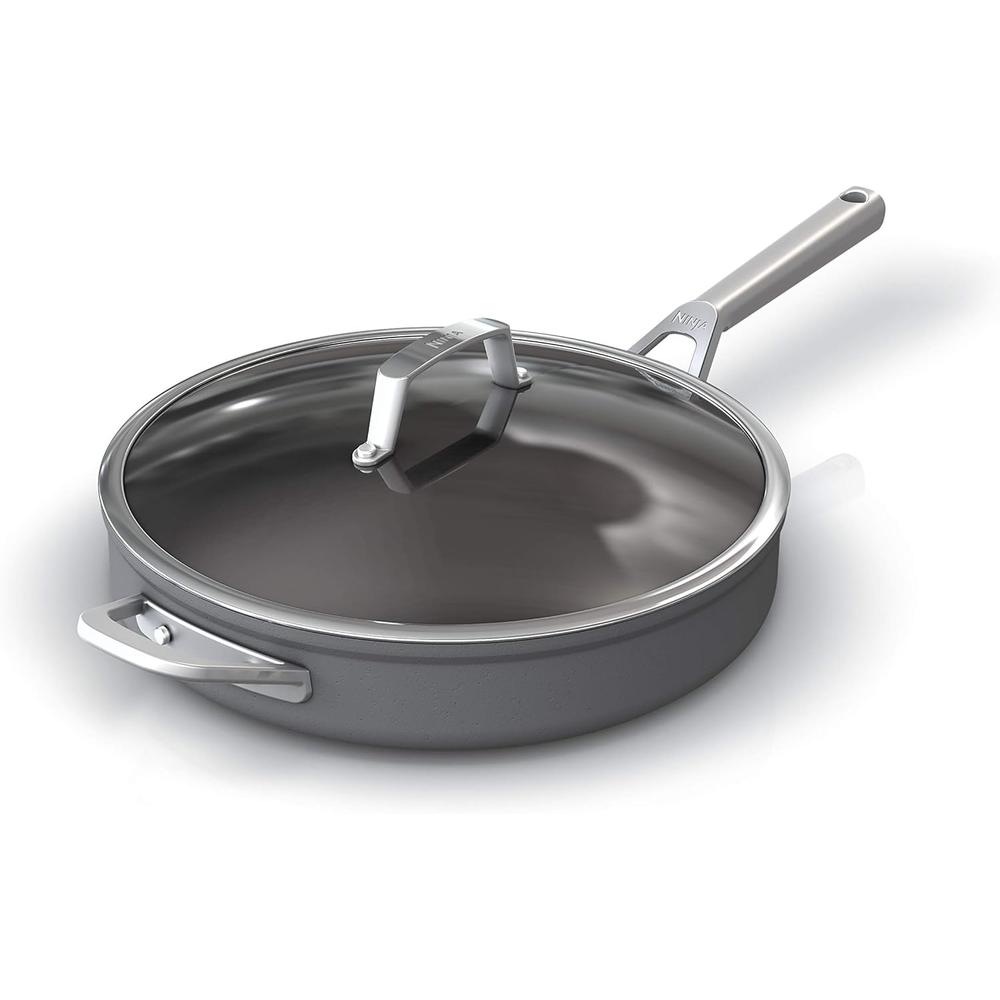 Ninja sartén C30140 Foodi Neverstick Professional, 4 qt / 3,8 L | Gris Pizarra