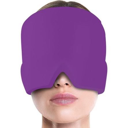 Gorro Gel Lila para Dolor de Cabeza y Migraña - Frio Caliente Gorro Gel Lila para Dolor de Cabeza y Migraña - Frio Caliente