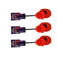 Pack x3 Manos Recolectoras Calabaza Naranja para Halloween