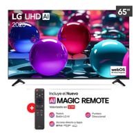 Televisor LG 65 UHD AI 4K Smart TV 65UA7300 con Control Magic 2025
