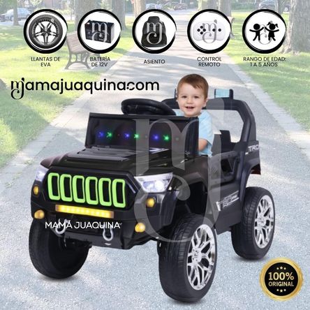 Carro a Batería para Niños GLADIADOR Licenssed Black