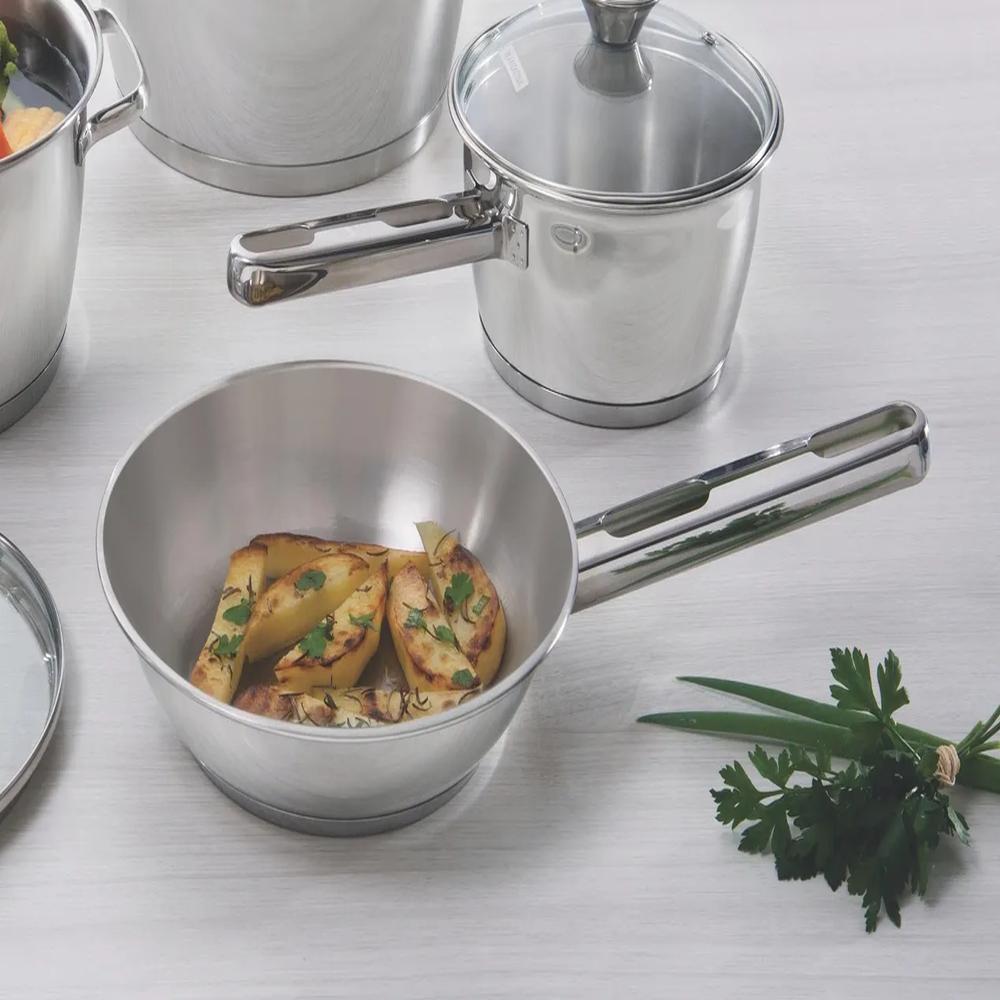 Sartén Acero Inoxidable 28 cm con fondo triple Tramontina