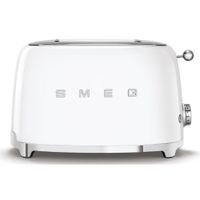 Tostadora 2 Rebanadas Retro Smeg Color Blanco