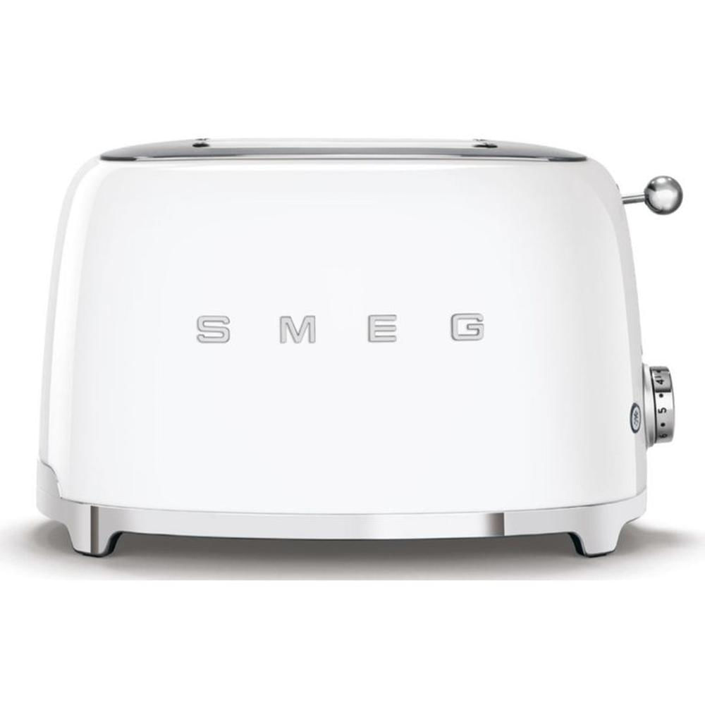 Tostadora 2 Rebanadas Retro Smeg Color Blanco